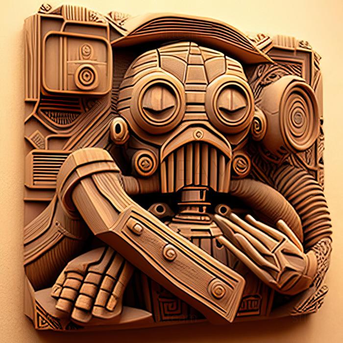 Characters St Робот-мусорщик из WALL I